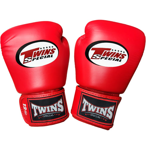 Boxing Gloves Twins Special BGVL3 Red Muay Thai Style