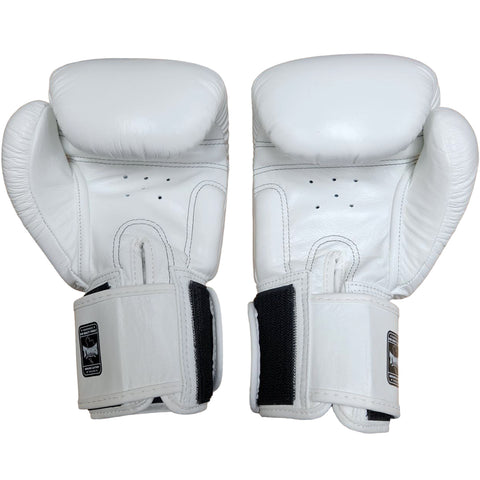 Boxing Gloves Twins Special BGVL3 White Muay Thai Style