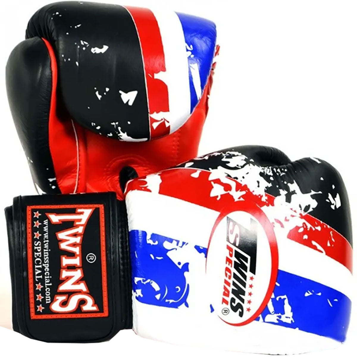 Boxing Gloves Twins Special FBGV-44TH Flag White Fancy