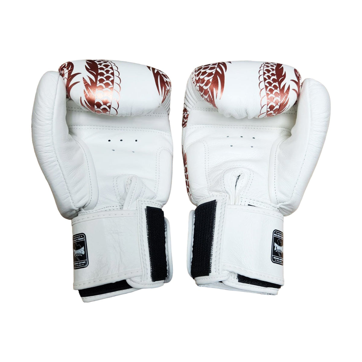 Twins Special FBGV-49 Fancy Boxing Gloves, Copper White, view 3