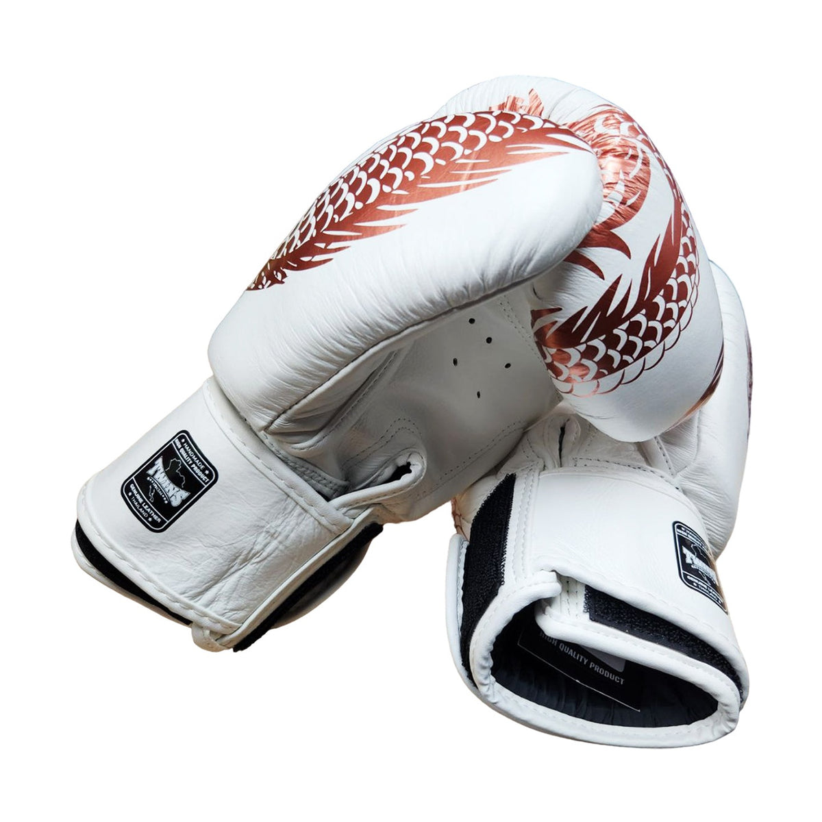 Twins Special FBGV-49 Fancy Boxing Gloves, Copper White, view 6