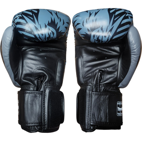 Boxing Gloves Twins Special FBGV-50 Wolf Grey Fancy Muay Thai Style