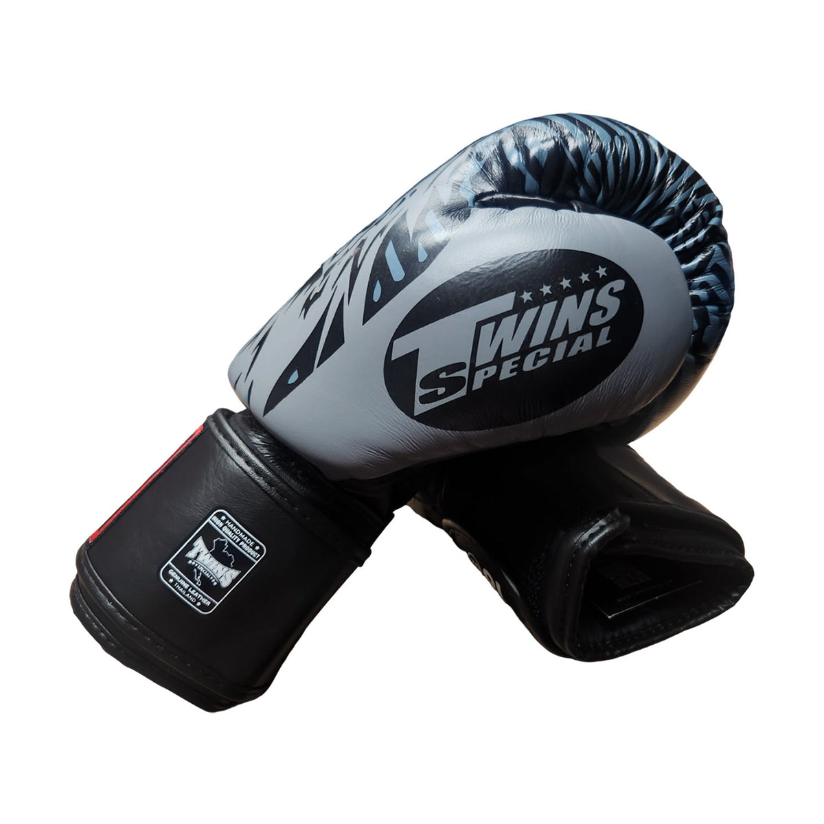 Twins Special FBGV-50 Wolf Fancy Boxing Gloves, Grey, view 3