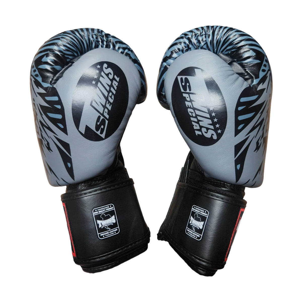 Twins Special FBGV-50 Wolf Fancy Boxing Gloves, Grey, view 4