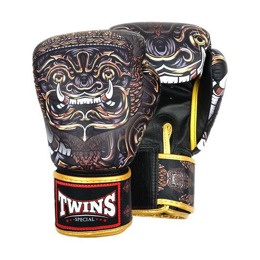 Twins Special FBGVL4-63 Yakthai Boxing Gloves, view 1