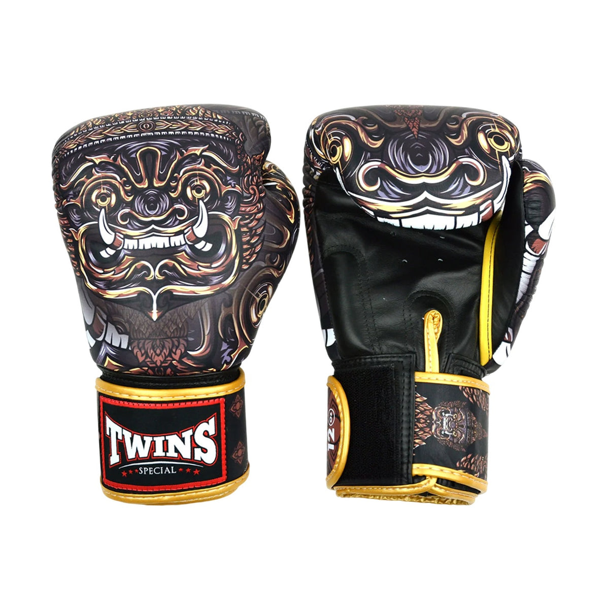 Twins Special FBGVL4-63 Yakthai Boxing Gloves, view 2