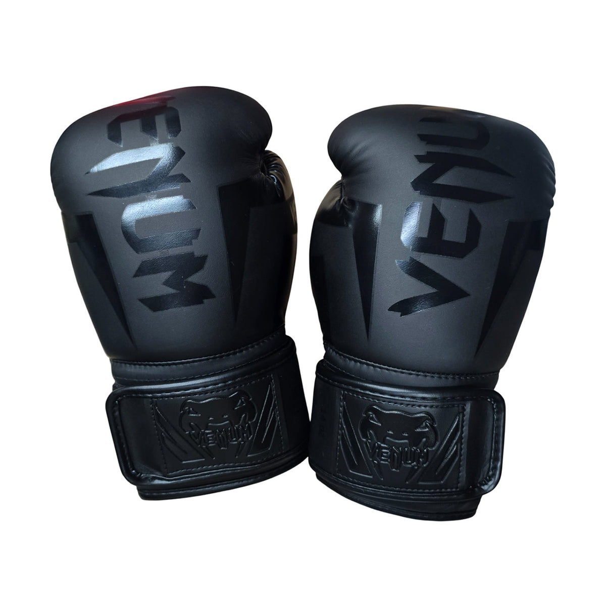 Venum Elite Boxing Gloves, Black, view 3