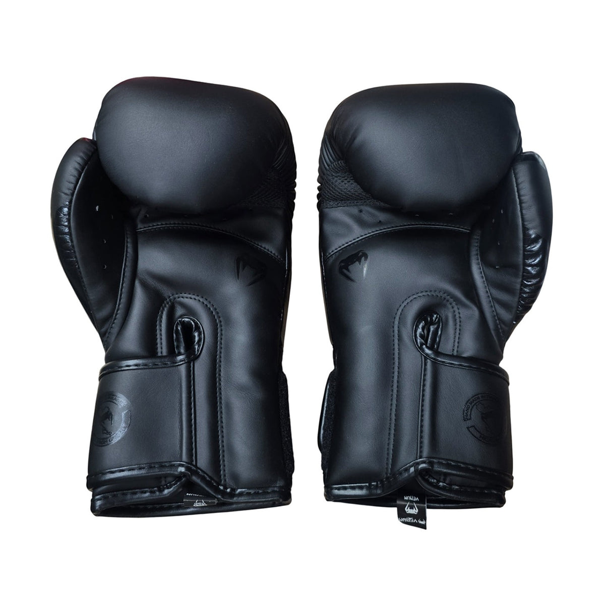 Venum Elite Boxing Gloves, Black, view 4