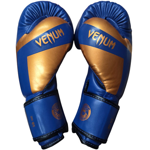 Boxing Gloves Venum Elite Royal Blue - Special Edition For Muay Thai