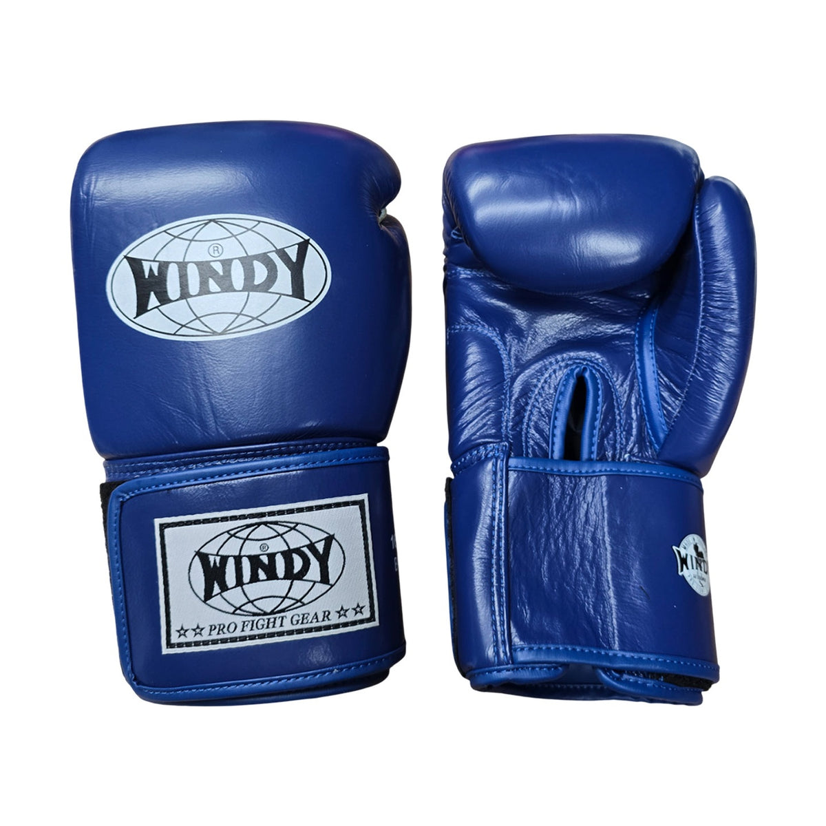 Boxing Gloves Muay Thai Windy BGVH Blue (Leather)