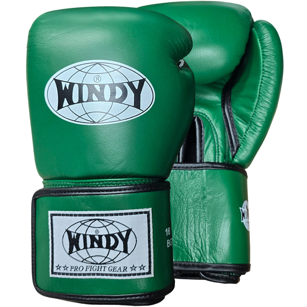 WINDY ボクシンググローブ 12 oz グリーン BGVH Boxing Gloves Windy BGVH Green – Fight Trade Store