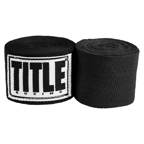 Handwraps Title Boxing Mexican Style 180" Black (2"x180 inch/4.5m)