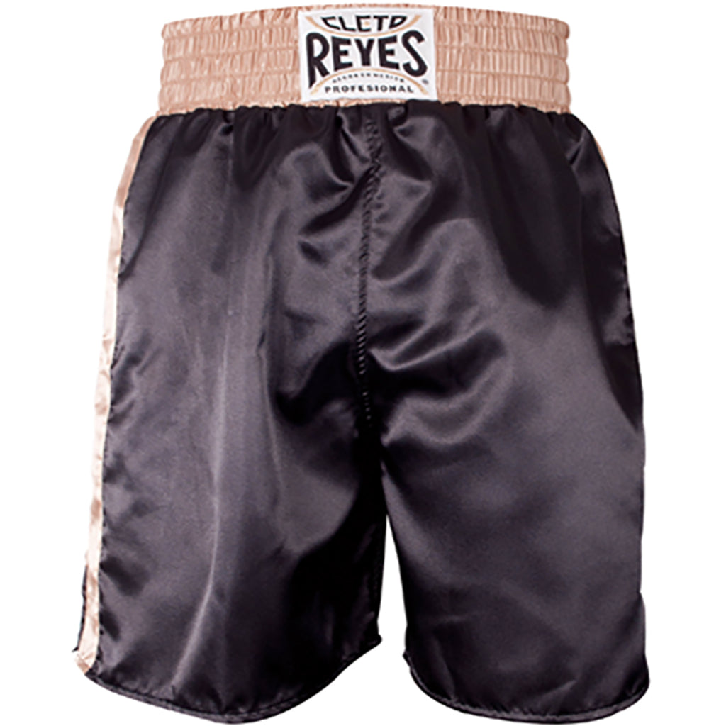 Shorts Boxing Classic For Boxing Cleto Reyes Satin Black Gold Fight Trade Store