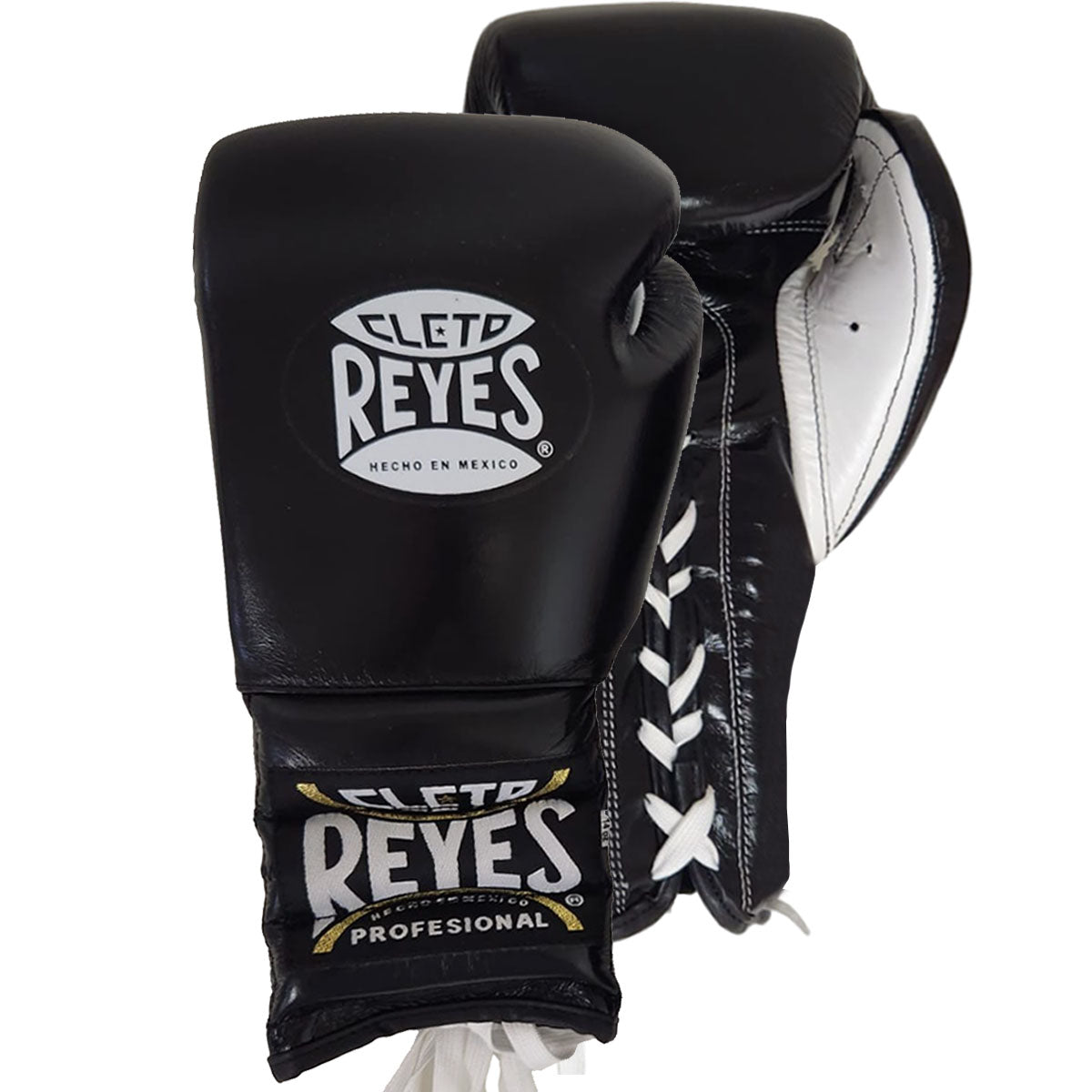 Boxing Gloves Cleto Reyes Traditional Lace-Up Black