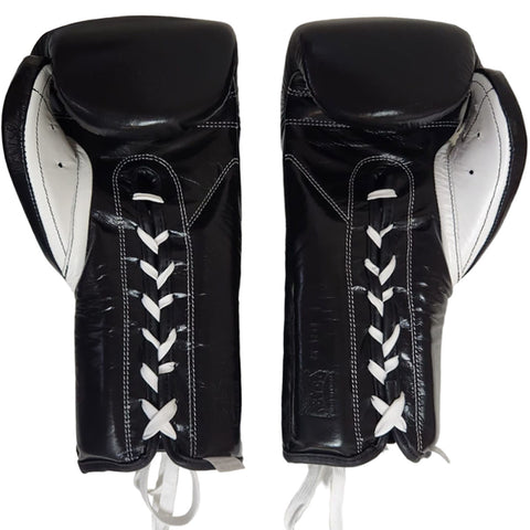 Boxing Gloves Cleto Reyes Traditional Lace-Up Black