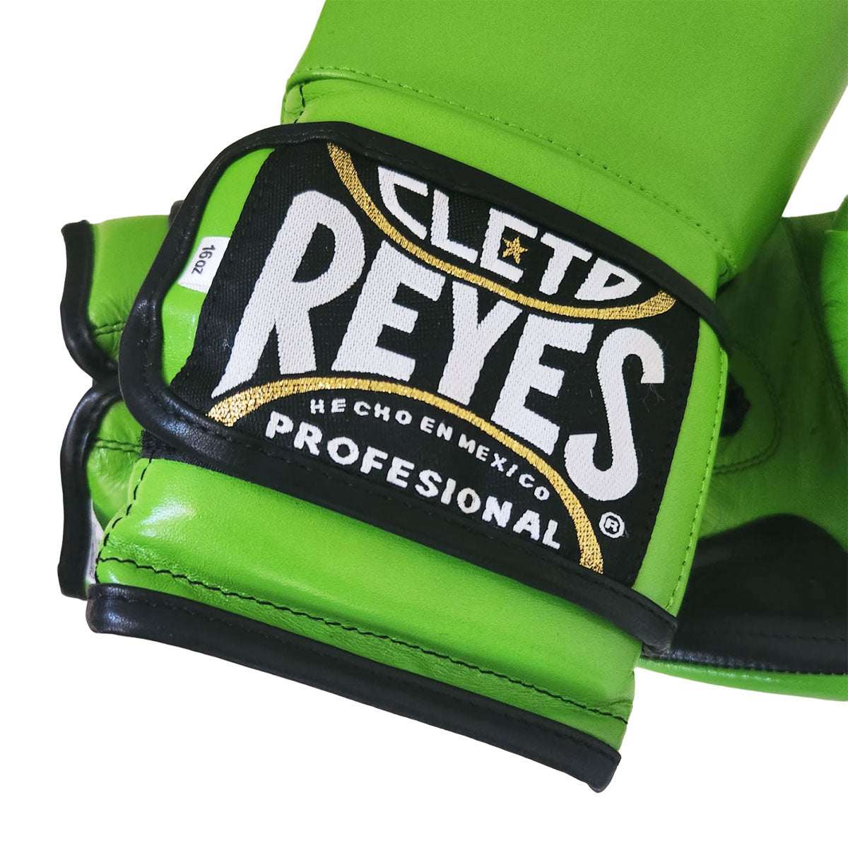Boxing Gloves Cleto Reyes Hook Loop Closure Citrus Green (Free Shipping)