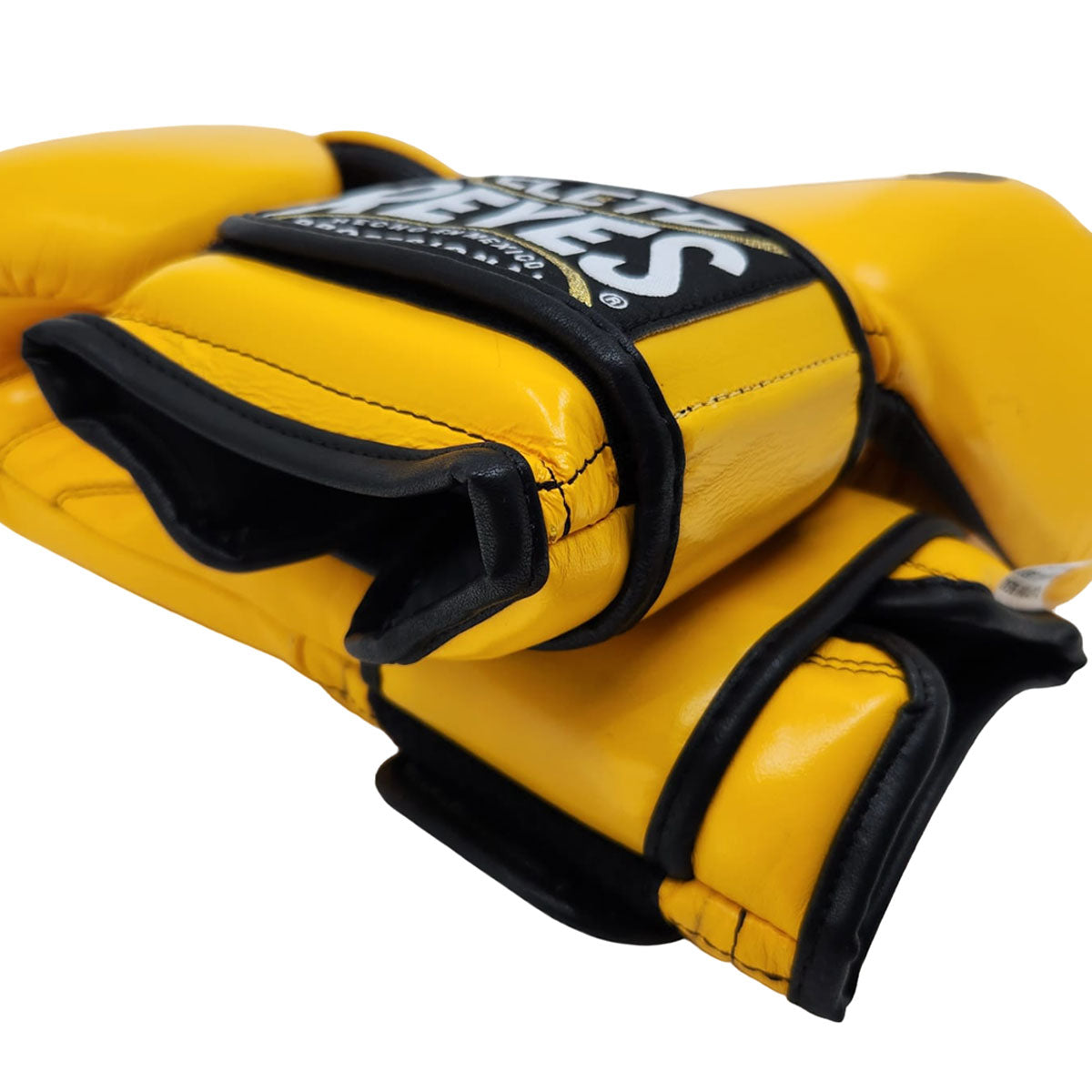 Boxing Gloves Cleto Reyes Hook Loop Closure Yellow (Free Shipping)