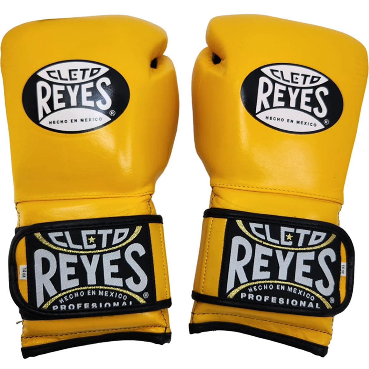 Boxing Gloves Cleto Reyes Hook Loop Closure Yellow