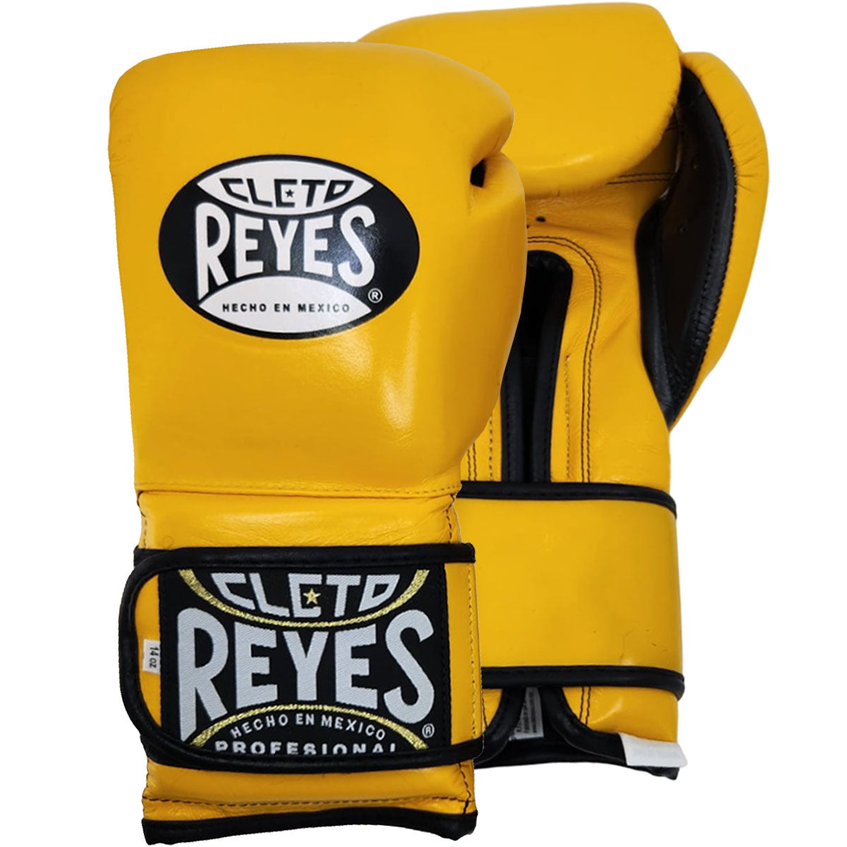 Boxing Gloves Cleto Reyes Hook Loop Closure Yellow (Free Shipping)