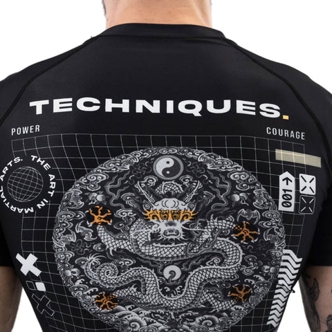 Rash Guard Short Sleeve Courage Techniques (Canada)