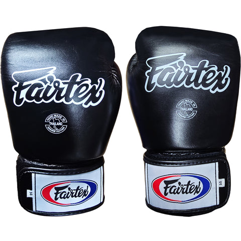 Boxing Gloves Fairtex BGV1 Black Muay Thai Style