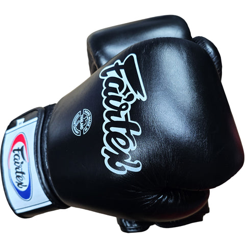 Boxing Gloves Fairtex BGV1 Black Muay Thai Style