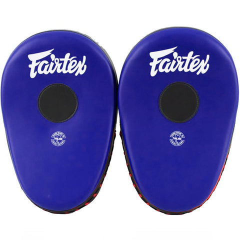 Focus Mitts Fairtex FMV13 Blue Black Maximized