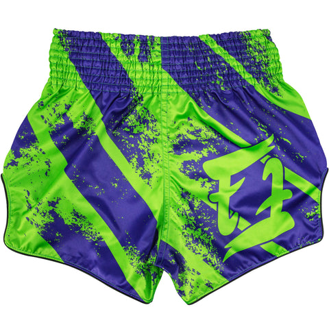 Shorts Martial Arts Fairtex BS1928 Street King Green Blue