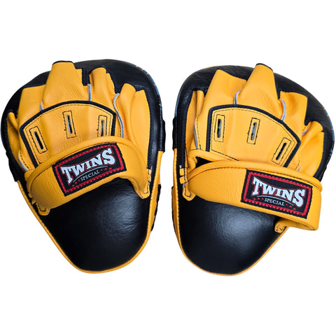 Focus Mitts Twins Special PML-10 Black Yellow Curved