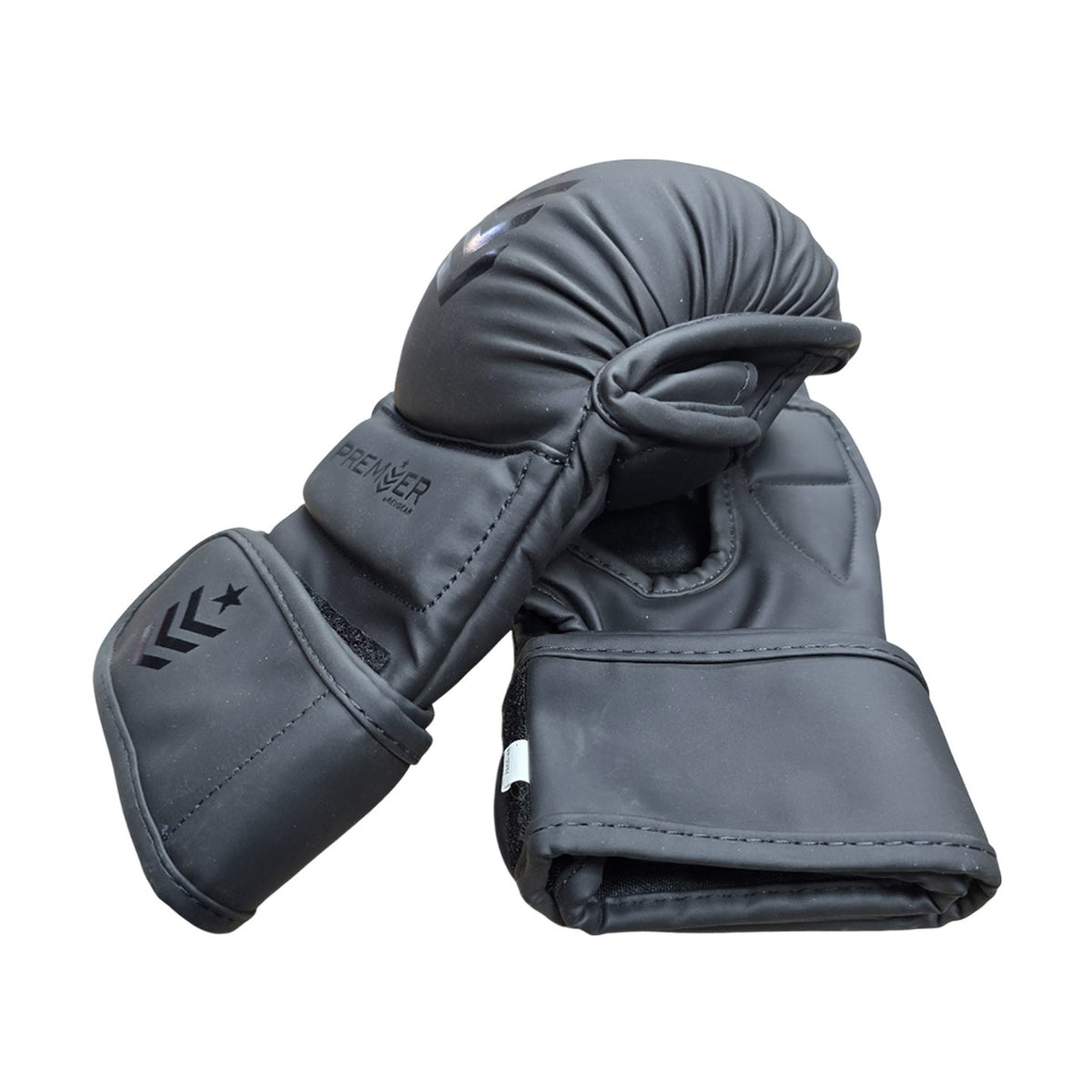 Gloves MMA Revgear Premier Deluxe MMA Training Black (Synthetic Leather)