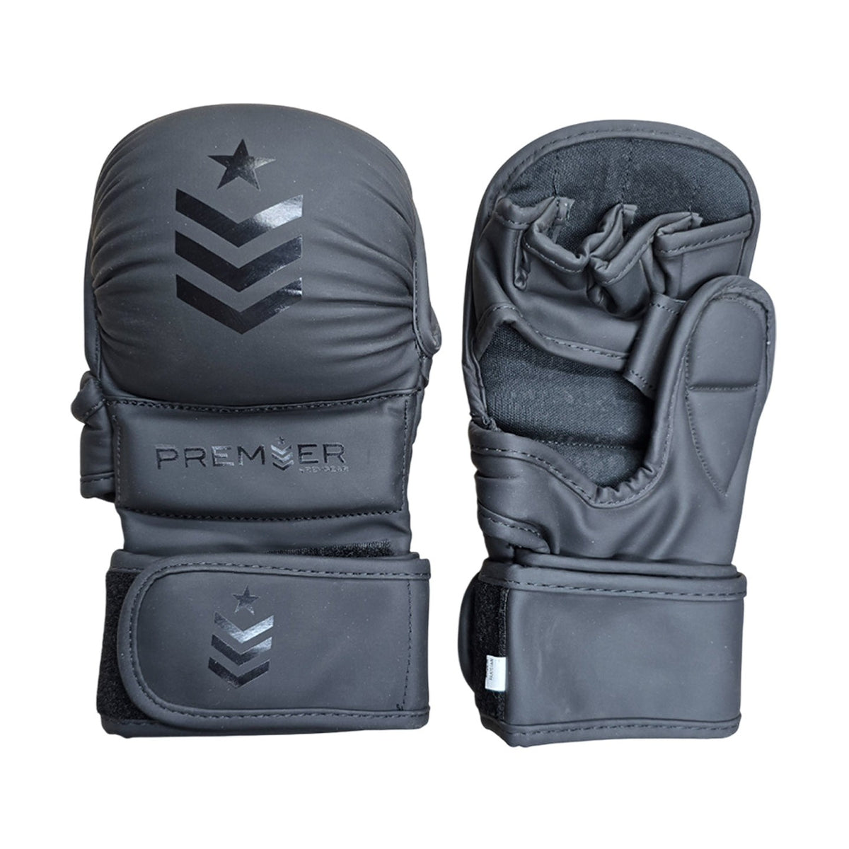 Gloves MMA Revgear Premier Deluxe MMA Training Black (Synthetic Leather)