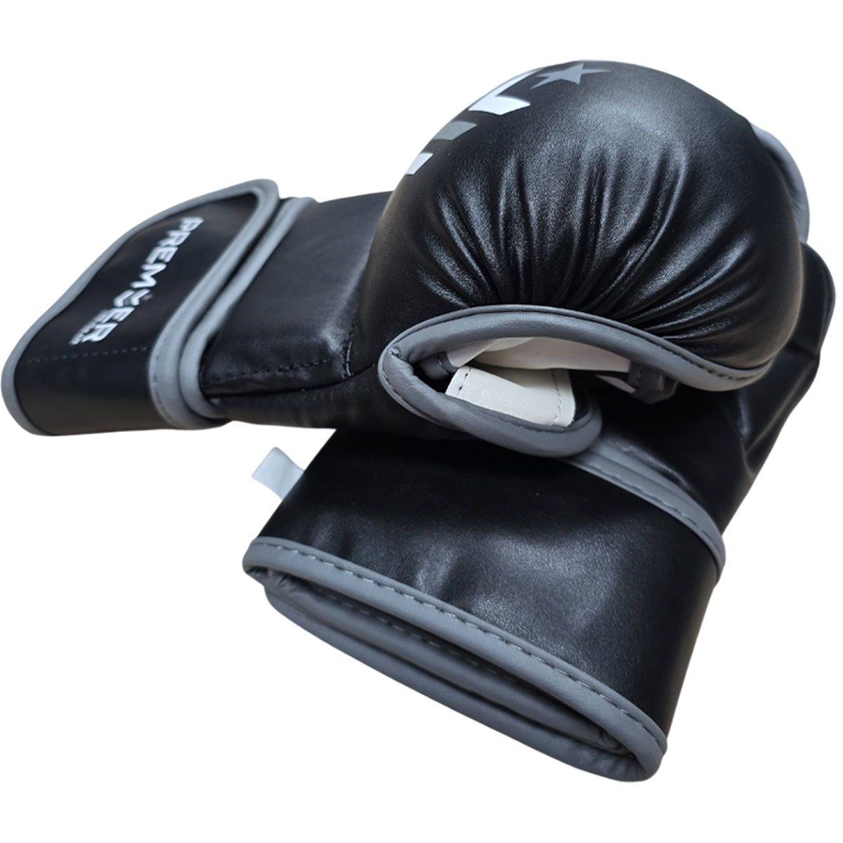 Gloves MMA Revgear Premier Deluxe MMA Training Black Gray