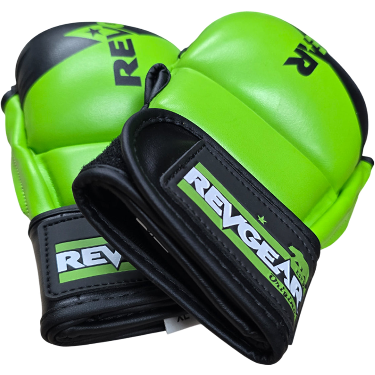 Gloves MMA Revgear Pinnacle P4 Training and Sparring Black Green