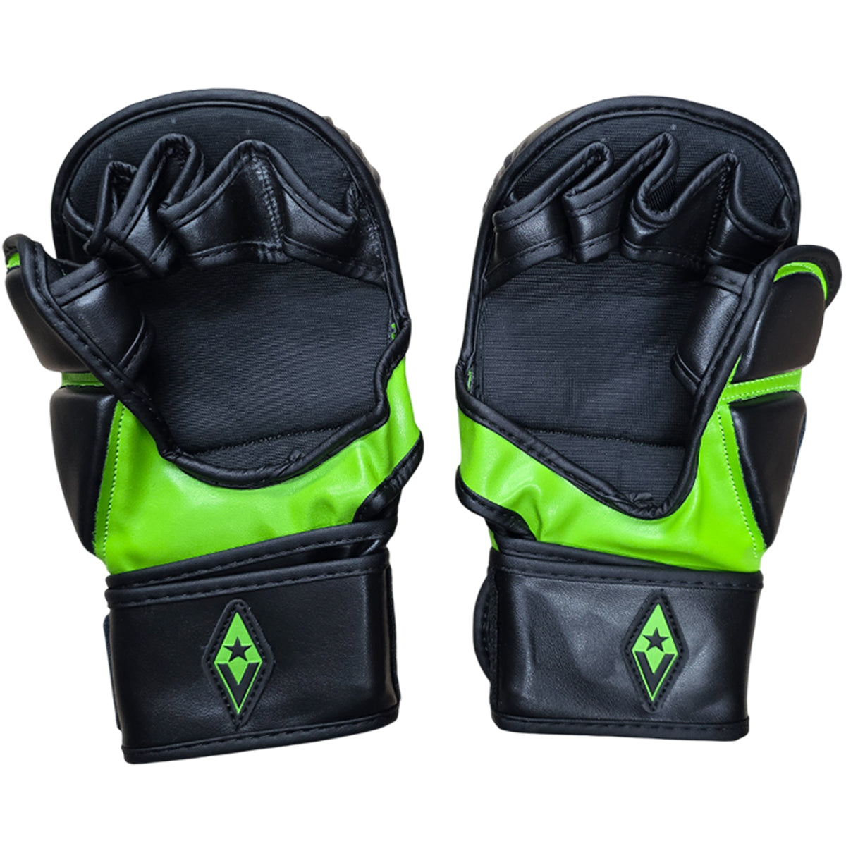 Gloves MMA Revgear Pinnacle P4 Training and Sparring Black Green