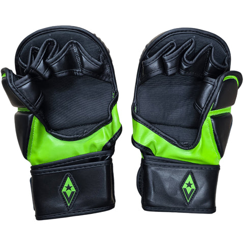 Gloves MMA Revgear Pinnacle P4 Training and Sparring Black Green