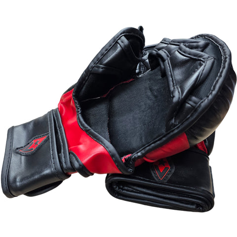 Gloves MMA Revgear Pinnacle P4 Training and Sparring Black Red