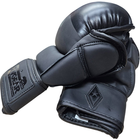 Gloves MMA Revgear Pinnacle P4 Training and Sparring Black/Matte Black