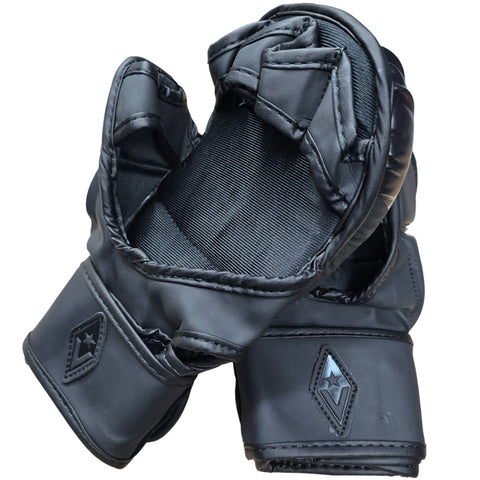 Gloves MMA Revgear Pinnacle P4 Training and Sparring Black/Matte Black