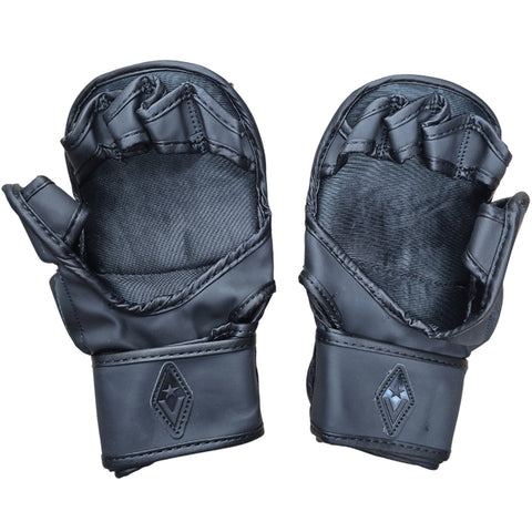 Gloves MMA Revgear Pinnacle P4 Training and Sparring Black/Matte Black