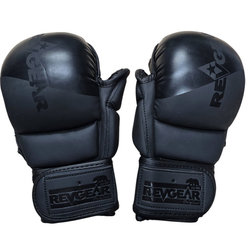 Gloves MMA Revgear Pinnacle P4 Training and Sparring Black/Matte Black