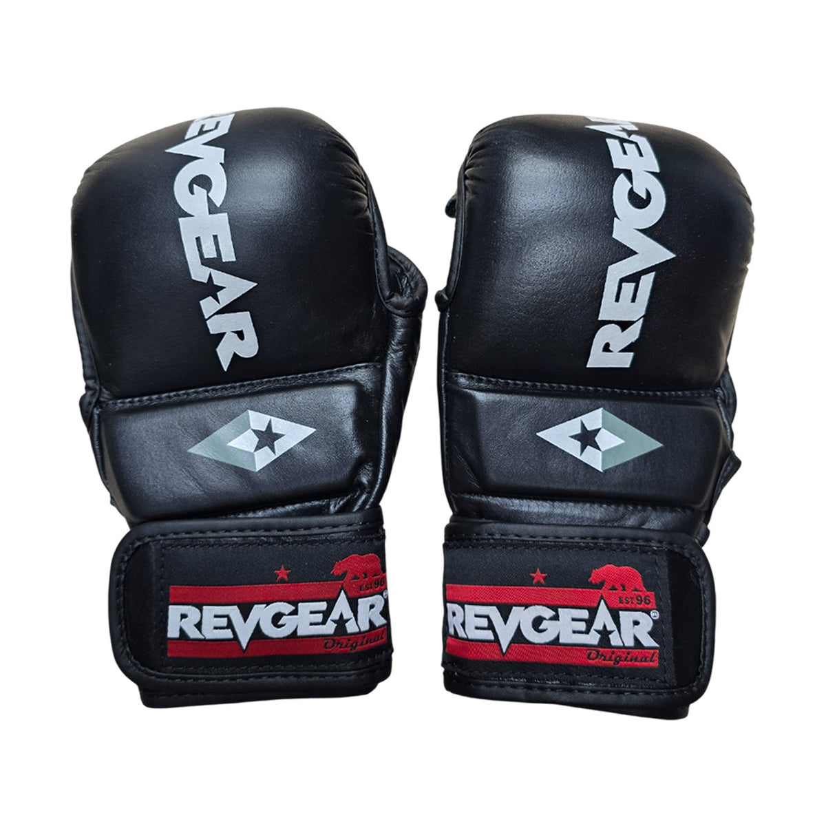 Gloves MMA Revgear Pro Series MS1 Training and Sparring Black (Leather)