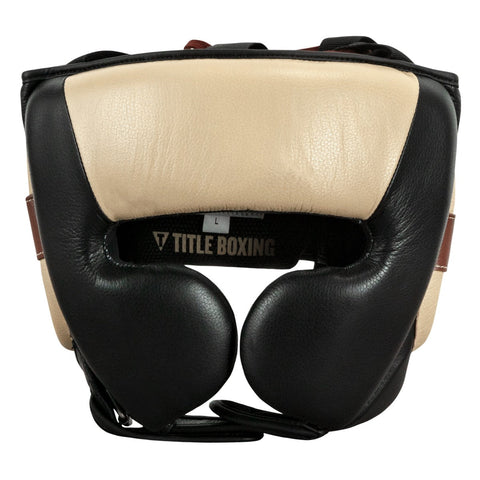 Headgear Title Boxing Honorary Sparring Black
