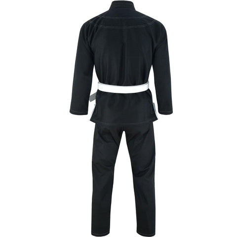 BJJ GI Jaguar Regular Brazilian Jiu Jitsu Kimono Uniform Kids Adult Unisex Black