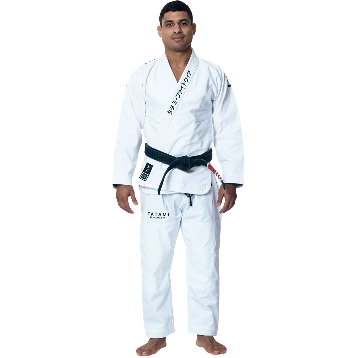 BJJ GI Tatami Katakana White