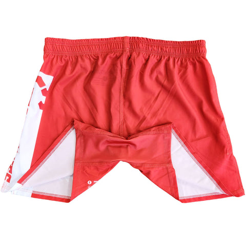 Shorts Martial Arts Rōnin MMA Red Techniques Canada