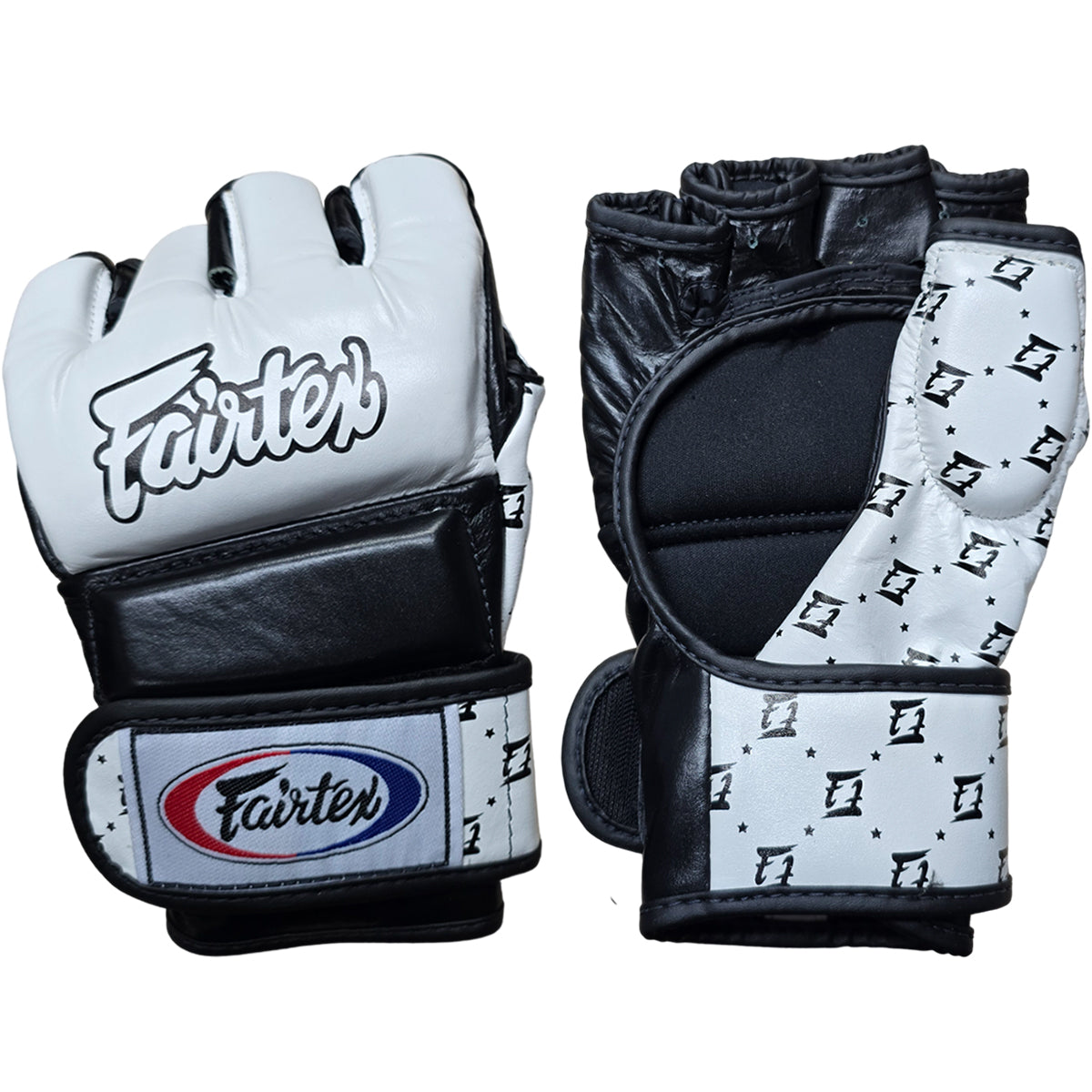 MMA Gloves Fairtex FGV17 White Black