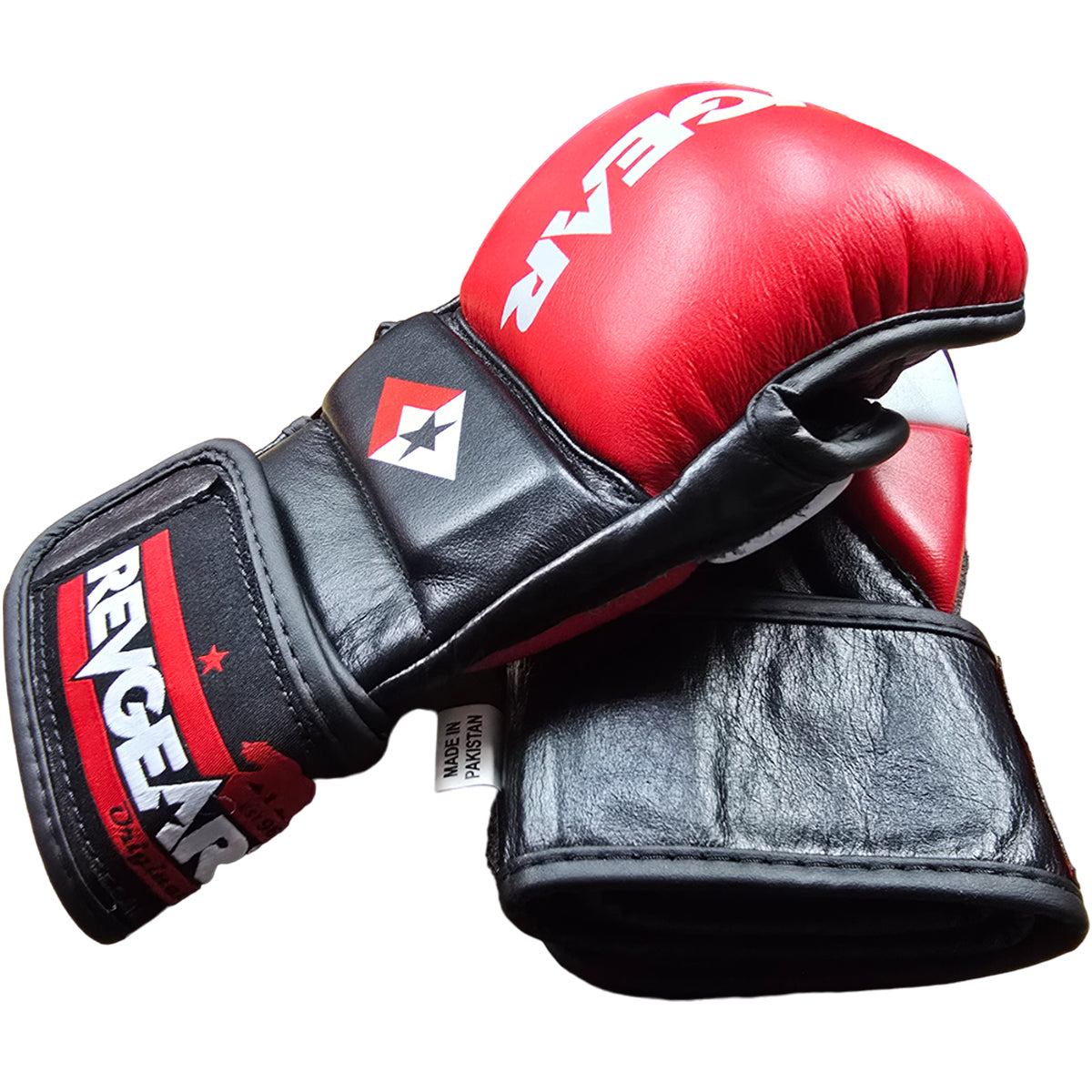 MMA Gloves Pro Series MS1 Training and Sparring Revgear Red