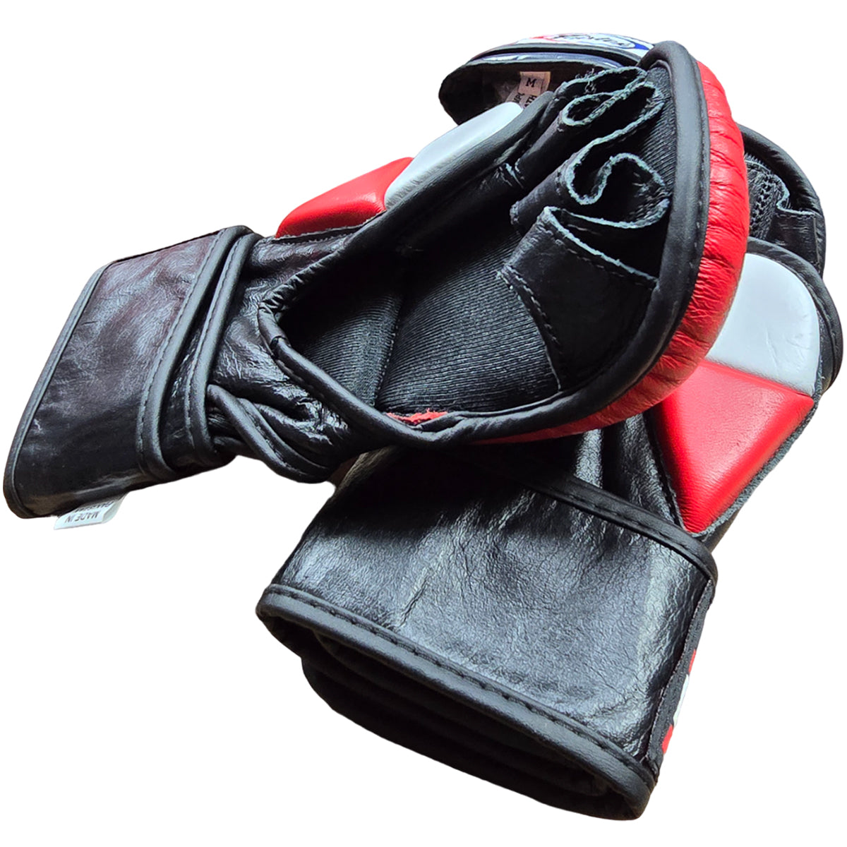 MMA Gloves Pro Series MS1 Training and Sparring Revgear Red