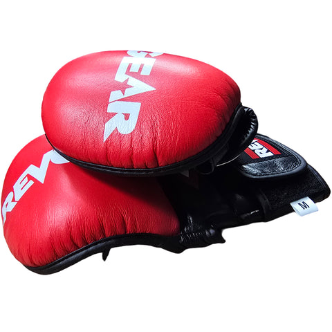 MMA Gloves Pro Series MS1 Training and Sparring Revgear Red