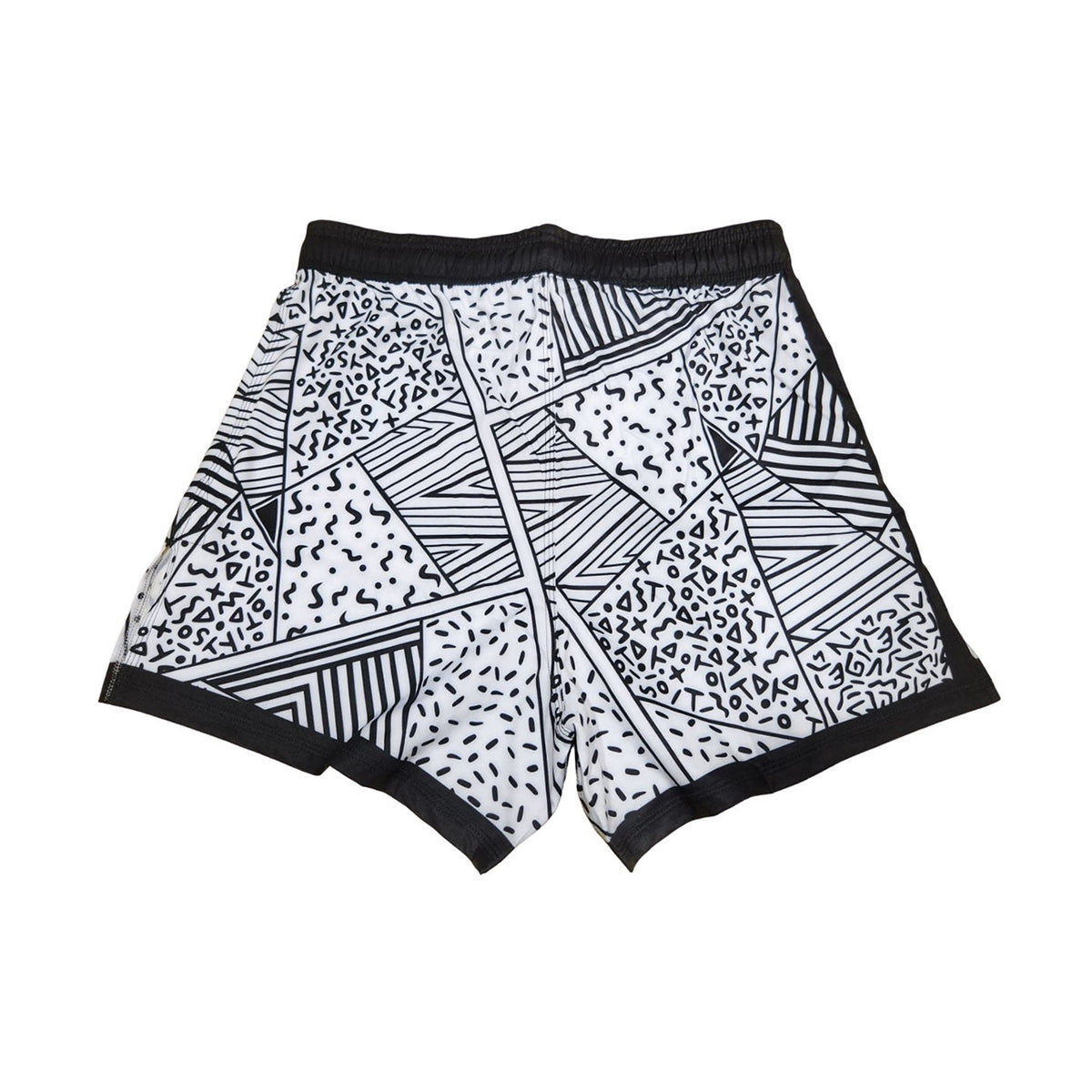 Shorts Martial Arts Cookies n’ Cream MMA Black White Techniques Canada
